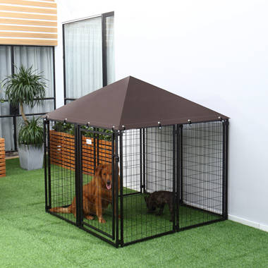 Brendan expanded 2024 metal yard kennel